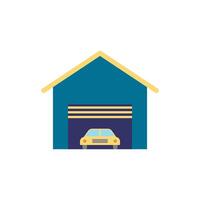 Garage icon. Simple element from buildings collection. Creative Garage icon for web design, templates, infographics and more vector