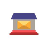 Post Office icon. Simple element from buildings collection. Creative Post Office icon for web design, templates, infographics and more vector