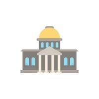 Government icon. Simple element from buildings collection. Creative Government icon for web design, templates, infographics and more vector