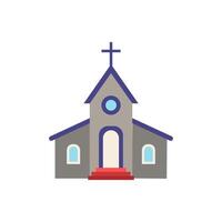 Church icon. Simple element from buildings collection. Creative Church icon for web design, templates, infographics and more vector