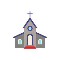 Church icon. Simple element from buildings collection. Creative Church icon for web design, templates, infographics and more vector