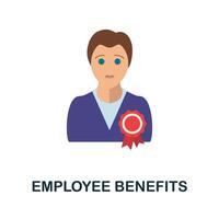 Employee Benefits icon. Simple element from business motivation collection. Creative Employee Benefits icon for web design, templates, infographics and more vector