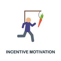 incentivo motivación icono. sencillo elemento desde negocio motivación recopilación. creativo incentivo motivación icono para web diseño, plantillas, infografia y más vector