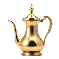 Ancient Tea Pot on Transparent Background png