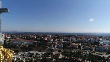 Sanctuary of Fatima Portugal Aerial View video