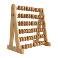 Abacus Toy for Children on Transparent Background png