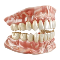 Dental medizinisch Zähne auf transparent Hintergrund png