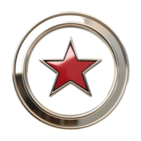 Round Badge on Transparent Background png