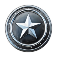 Round Badge on Transparent Background png