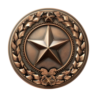 Round Badge on Transparent Background png