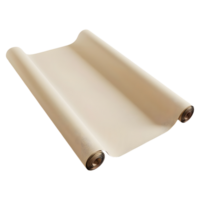 Ancient Old paper scroll on Transparent Background png