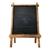 Black Board on Transparent Background png