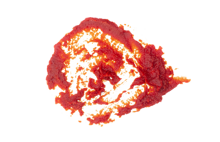 tomate colar espalhar transparente fundo Projeto elemento png