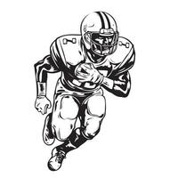 American Football . Hand sketch sport vector