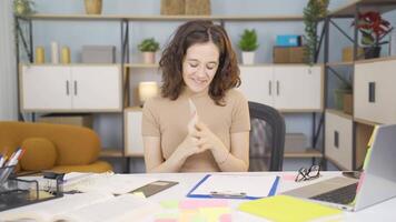 Tearing documents, letters, clumsiness. video