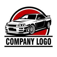 nissan skyline car logo vector