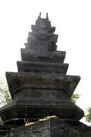 ornaments at balinese hindi temple photo