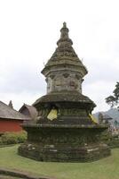 buddhist temple on bali photo