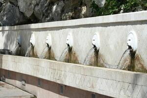 fuentes de spili, Creta, Grecia foto