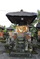 balinés hindi templo, ubud foto