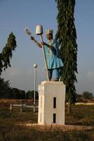 statue of hundred years ketou photo