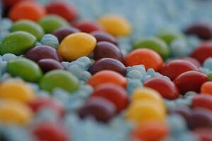 fun with colorful candy photo