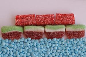 colorful edible candy photo
