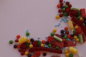 colorful edible candy photo