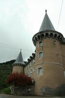 la amurallar un pequeño pueblo en Francia, Europa foto