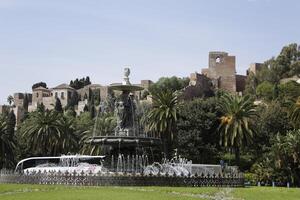 málaga ciudad, capital de el provincia málaga, España foto