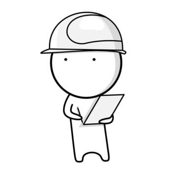 Engineer with document vector