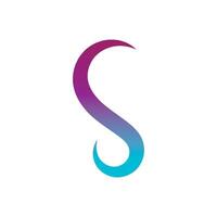 letter S logo vector