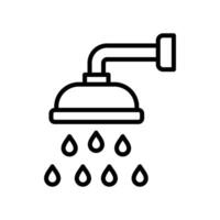 shower icon design template simple and clean vector