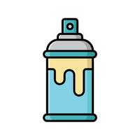 spray paint icon design template simple and clean vector