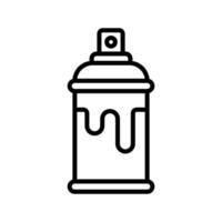 spray paint icon design template simple and clean vector