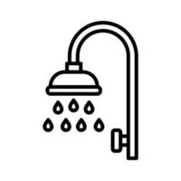 shower icon design template simple and clean vector