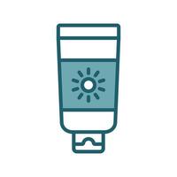 sunscreen icon design template simple and clean vector