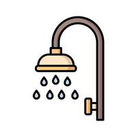 shower icon design template simple and clean vector