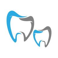 diseño de logotipo de clínica dental vector