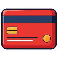 Credit Card Icon Debit Card Icon vector