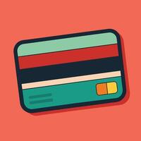 Credit Card Icon Debit Card Icon vector