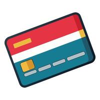 Credit Card Icon Debit Card Icon vector