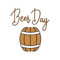 Happy Beer Day Saint Patrick's Day vector
