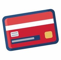 Credit Card Icon Debit Card Icon vector