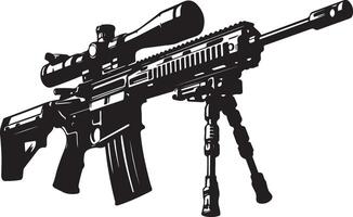 airsoft, deporte silueta , negro color silueta vector