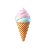 un la glace crème cône png