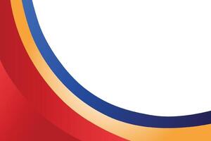 red blue orange background vector