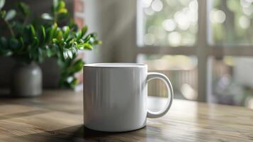 a white mug style mockup photo