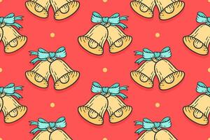 Seamless pattern for Merry Christmas vector