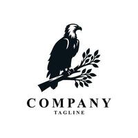 Eagle logo design vector